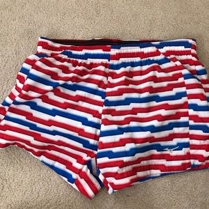 Mizuno Red White And  Blue shorts
